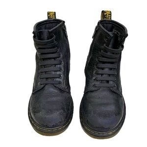 Dr. Martens 1460 Black leather boots size 1